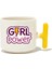 Girl Power Latte Fincanı - Hediye Seramik Kupa 1