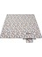 Songmics Piknik Örtüsü GCM87CU, 200 x 200 cm Büyük Plaj Örtüsü, Kamp Örtüsü, Su Geçirmez Alt Yüzey, 1