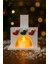 Mini Şömine Tealight Mumluk Dekoratif Obje Kış Dekoru Konsol Ünite Süsü Yeni Yıl Hediyesi -Mum Dahil 1