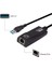 USB 3.0 To Ethernet Dönüştürücü Adaptör 10/100/1000 Mbps Hızlı ve Kablolu Internet Windows, Macos, Linux, Chrome Os Uyumlu 1