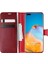 Microsonic P40 Için Kılıf Delux Wallet Kırmızı [P40 ile Uyumlu Kılıf - Kırmı 1