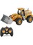Oyuncak Buhar Atan Şarjlı Uzaktan Kumandalı Bulldozer ve Kepçe 7 Kanallı LED Işıklı Demo Modlu Rc I 1