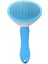 Greenart Kendini Temizleyen Tuşlu Evcil Hayvan Fırçası Kedi Köpek Tüy Toplayıcı Tarak (Mavi̇) 1