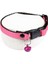 X-Perk Neon Zilli Kedi Tasması Pembe Renk Boyun Tasma Ayarlı 1
