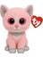 Ty Uk Ltd 36489 Fiona Kedi Beanie Boo Orta Pembe Med, Çok Renkli 1