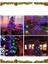 10MT Rgb 100 LED Fişli Çok Renkli Ağaç Dekoratif Aydınlatma Animasyonlu Süsleme 2