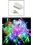 10MT Rgb 100 LED Fişli Çok Renkli Ağaç Dekoratif Aydınlatma Animasyonlu Süsleme 4