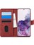 Microsonic S20 Için Kılıf Fabric Book Wallet Kırmızı [galaxy S20 ile Uyuml 1