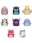AL0021 Squish-a-longs 8 Figür + Yüzük Set Asorti Seri 2 2