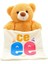 Ce‑ee Ayıcık – 40 cm Interaktif Sesli Peluş Oyuncak | Yumuşak & Dayanıklı, Kolay Temizlenebilir 1