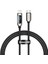 Display Hızlı Şarj Kablosu Type-C To Ip 20W, 1m, Siyah 1