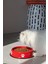 Emaye Kedi Köpek Mama ve Su Kabı Pati Desen,flame 1