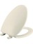 Bemis 7300SLEC 346 Klozet Kapağı Yavaş Kapanır ve Kolay Temizlenir, Bisküvi/keten Için 1 Paket Uzat 1
