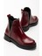 Zrin-02 Premium Bordo Kırışık Rugan Taşlı Lastikli Kışlık Kadın Bot 4