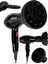 3600 Watt Professional Saç Kurutma Makinesi Ac Motor Fön Makinesi + Difüzör + 2 Adet Başlık 2
