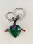 Malahit Doğaltaş Bakır Şifası Anahtarlık Charm 5