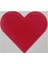Red Castle Boncuk Tablası-Kırmızı Kalp PPP16-08 1