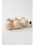 Woolyball Organik Koyun Yünü Çamaşır Kurutma Topları, 6 Adet, 7CM/50GR, Uçucu Yağ Hediyeli 1
