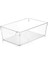 Şeffaf Buzdolabı Düzenleyici Kutusu, 20 x 32,5 x 10 Cm, Kristal Plastik 1