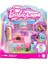 Barbieland Koleksiyona Uygun Oyun Seti, 4 Cm'lik Bebek, Aynalı Kuaför Tezgahı, Şampuan 1