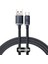 Crystal Shine 100W Type-C Kablo 1.2m -Siyah 1