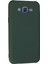 J7 Kılıf Nano Içi Kadife Silikon - Koyu Yeşil 3