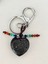 Lav Doğaltaş Anahtarlık Charm Kalp 2