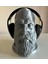 3D Baskı Kratos Kafası Kulaklık Tutucu – 23 cm | God Of War Temalı Masaüstü Stand 1