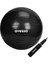 Avessa Pilates Topu 55 cm Siyah Pompalı 1