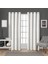 Exclusive Curtains Flächenvorhänge Mit Ösen, Paar, Polyester, Winter-Weiß, 54X108 1
