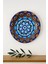 Metal Nazar Desenli Dekoratif Duvar Tabağı – Etnik Mandala Motifli Askılı Metal Duvar Süsü 2