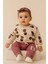 Kız Bebek Lale Baskılı Sweatshirt & Eşofman Alt Takım 1