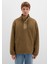 Dik Yaka Kahverengi Sweatshirt 0110737-70362 4