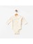 Kruvaze Organik Bebek Body – Krem 1