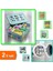 Bölmeli Oyuncak Hobi Saklama Kutusu + Ayakkabı Yıkama Filesi Kapak Bağlamalı - 2li Set F7K8P8 1