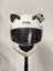 Motor & Motosiklet Hologram Fiyonklu Siyah Kedi Kulak Kask Dış Aksesuarı 1