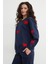 3 Iplik Fiyonk Nakışlı Oversize Sweatshirt 5