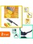 Tırtıklı Patates Kesme Bıçağı Şekilli Sebze Dilimleyici + Sarımsak Ezici Döküm - 2li Set W5D0F1 1