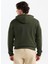 Kapüşon Yaka Koyu Yeşil Erkek Sweatshırt 12278626_JJSUN Sweat Hood 5