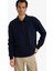 Boxy Fit Polo Yaka Yarım Fermuarlı Pike Sweatshirt G6471AX25WN 3
