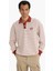 Boxy Fit Polo Yaka Baskılı Çizgili Sweatshirt G7003AX25WN 3