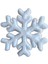 Beyaz Kar Tanesi Süs 18,5cm, Şık ve Zarif Dekoratif Obje 1