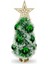 Yıldızlı Işıklı Yeşil Yılbaşı Çam Ağacı, Süsleme ve Dekorasyon Için Mükemmel Seçenek 2