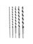 5pcs 230MM Hex Shank Ekstra Uzun Nokta Bükülme Ahşap Matkap Bitleri Set Ağaç Işleme Twist Matkap Bit Aracı Seti 6 8 10 12 14MM (Yurt Dışından) 3