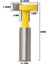 2pcs 1/2 Inç Şafak Yönlendirici Bit T-Yuvası ve T-Track Slot Tenon Cutter Aracı (Yurt Dışından) 3