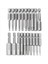 40PCS Hex Kafa Anahtarı Matkap Bit Seti Shank Hızlı Bırakma Manyetik Tornavida Bitleri Seti (Metrik +Sae) (Yurt Dışından) 2