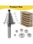 1/4inch Shank Rabbet Yönlendirici Bit Seti 3 Adet Karbür Uçlu Rabbeting Yönlendirici Biti Değiştirilebilir ve Ayarlanabilir Yatak (Yurt Dışından) 5