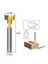 4pcs 1/4 Inç Shank T-Slot Kesici Yönlendirici Bit Çelik Sap 3/8 Inç ve 1/2 Inç Uzunlukta Ahşap Kesiciler Elektrik Aletleri Için (Yurt Dışından) 5