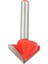 2x Cnc Gravür V Groove Bit 3D Bit Yönlendirici Oyma Kesici Aracı 90 Derece 6MMX22MM (Yurt Dışından) 4