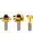 2 Set 1/2 Inç Şafak Yönlendirici Bit T-Yüzü ve T-Track Yuva Tenon Kesici Alet Dili ve Groove Seti Yönlendirici Bit Seti Ahşap Kapı Döşeme 3 Diş Ayarlanabilir (Yurt Dışından) 1